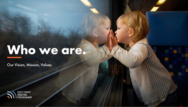 Child on train